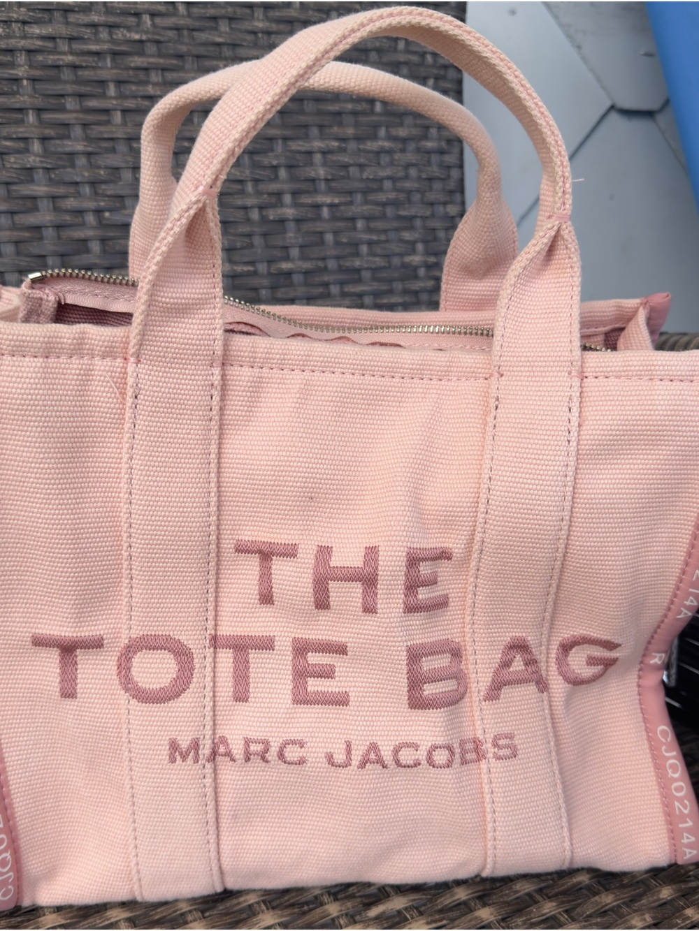 Marc Jacobs Pink Canvas The Tote Bag